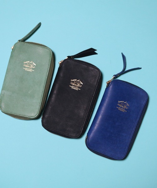 THE SUPERIOR LABOR（シュペリオールレイバー）の「leather zip pen