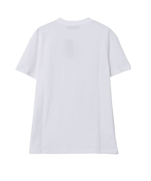 RAZZIS（ラズ）の「『RAZZIS/ラズイズ』フラワープリントクルーネック半袖Tシャツ （Tシャツ/カットソー・メンズ・オレンジ/ホワイト・XL/M/L）」の4枚目の写真
