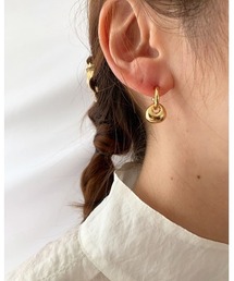 mou | Cカーブスィングピアス(ピアス（両耳用）)