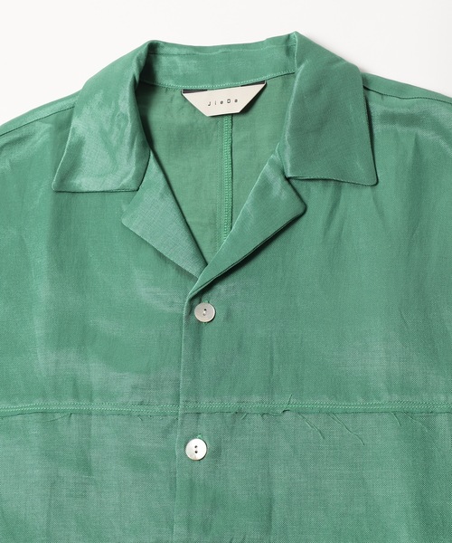 Jieda（ジエダ）の「LINEN PANEL SHIRT S/S（シャツ/ブラウス）」 - WEAR
