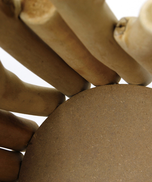 SPICE OF LIFE(スパイス オブ ライフ)の「流木風ポット Lサイズ 約20×18cm(フラワーベース・レディース・サンドベージュ・ONE SIZE)」の13枚目の写真