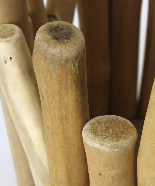 SPICE OF LIFE(スパイス オブ ライフ)の「流木風ポット Lサイズ 約20×18cm(フラワーベース・レディース・サンドベージュ・ONE SIZE)」の12枚目の写真