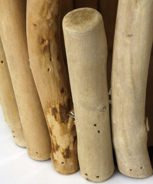 SPICE OF LIFE(スパイス オブ ライフ)の「流木風ポット Lサイズ 約20×18cm(フラワーベース・レディース・サンドベージュ・ONE SIZE)」の11枚目の写真