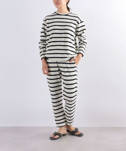 SHIPS any（シップス エニィ）の「SHIPS any & cozy: リラックスウェア パイル イージーパンツ <WOMEN>（その他パンツ・レディース・ホワイト/オフホワイト/ネイビー・ONE SIZE）」の18枚目の写真