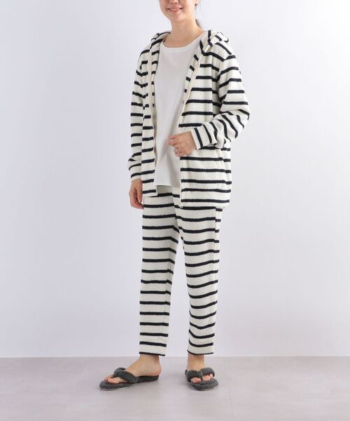 SHIPS any（シップス エニィ）の「SHIPS any & cozy: リラックスウェア パイル イージーパンツ <WOMEN>（その他パンツ・レディース・ホワイト/オフホワイト/ネイビー・ONE SIZE）」の20枚目の写真