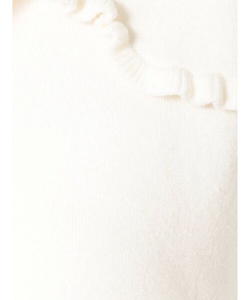 merry jenny（メリージェニー）の「ルーズルーズフリルカラーニット（ニット/セーター・レディース・ブラック/ブラウン/オフホワイト・FREE）」の15枚目の写真