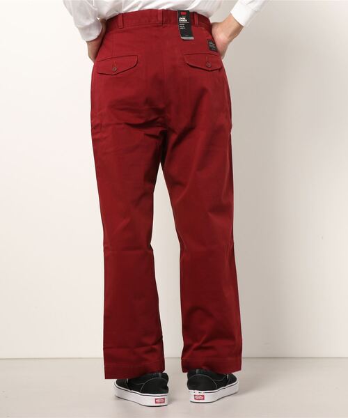 Levi's（リーバイス）の「SKATE LOOSE チノ WARM CABERNET（チノパンツ・メンズ・レッド・31inch/32inch/29inch/36inch/30inch/34inch/33inch）」の3枚目の写真