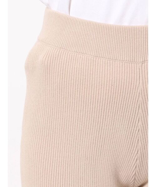 MURUA（ムルーア）の「【ONLINE限定】リブフィットフレアパンツ（スウェットパンツ・レディース・アイボリー/グレー/ブラック・FREE）」の18枚目の写真