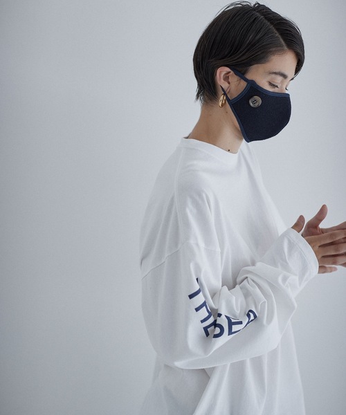 SEA（シー）の「GRAPHIC L/S TEE (ACROSS THE SEA)（Tシャツ/カットソー・レディース・グリーン/ブルー/レッド・1/2/3）」の10枚目の写真