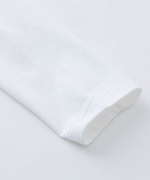 SEA（シー）の「GRAPHIC L/S TEE (ACROSS THE SEA)（Tシャツ/カットソー・レディース・グリーン/ブルー/レッド・1/2/3）」の21枚目の写真