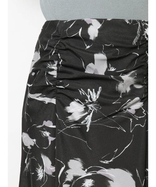 MERCURYDUO（マーキュリーデュオ）の「ART PRINTロングスカート（スカート・レディース・ブラック/ベージュ・SMALL/MEDIUM）」の18枚目の写真