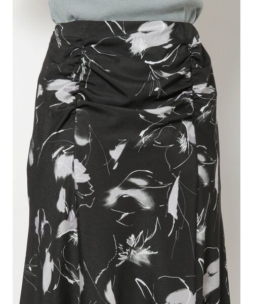 MERCURYDUO（マーキュリーデュオ）の「ART PRINTロングスカート（スカート・レディース・ブラック/ベージュ・SMALL/MEDIUM）」の19枚目の写真