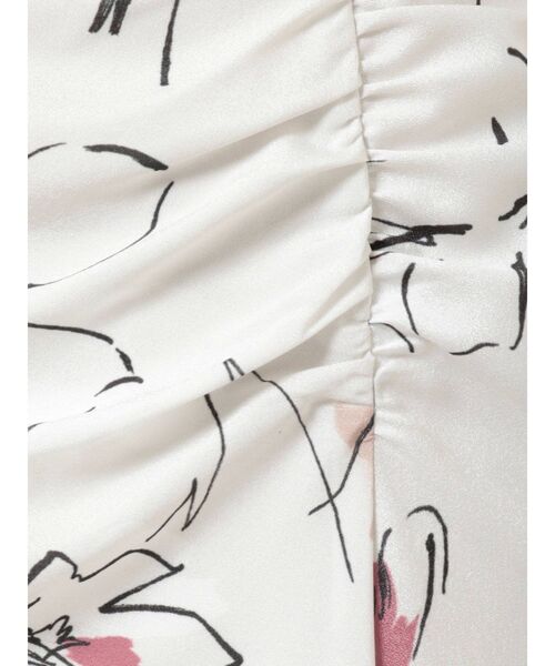 MERCURYDUO（マーキュリーデュオ）の「ART PRINTロングスカート（スカート・レディース・ブラック/ベージュ・SMALL/MEDIUM）」の22枚目の写真