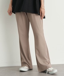 すきな丈カットフレアリブパンツ *