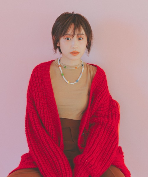 fukuu(フクウ)の「とろけちゃう肌触りハイネックインナートップス(その他トップス・レディース・ライム/ベージュ・S/M)」の12枚目の写真
