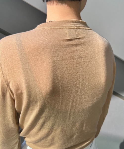 fukuu(フクウ)の「とろけちゃう肌触りハイネックインナートップス(その他トップス・レディース・ライム/ベージュ・S/M)」の21枚目の写真