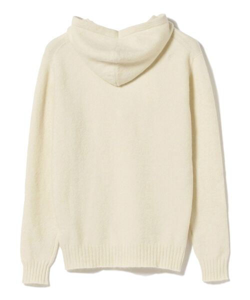 BRILLA per il gusto（ブリッラペルイルグースト）の「FILIPPO DE LAURENTIS / 別注 アルパカ プルオーバー フーディー（パーカー・メンズ・ブラック/オフホワイト・44/46/48/50）」の9枚目の写真