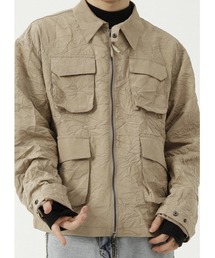 【WB ORIGINALS】Wrinkle Processed Combat Jacket WO21W2OT06