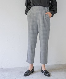 LEPSIM | 【ハタラク7DAYSパンツ】嬉しい機能が付いたチェックテーパードパンツ[2021秋冬]　959434(その他パンツ)