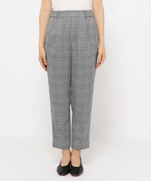 LEPSIM（レプシィム）の「【ハタラク7DAYSパンツ】嬉しい機能が付いたチェックテーパードパンツ[2021秋冬]　959434（その他パンツ・レディース・ブラック系その他/ブラウン系その他・LARGE/SMALL/MEDIUM/X-SMALL）」の5枚目の写真