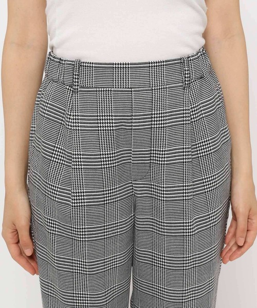 LEPSIM（レプシィム）の「【ハタラク7DAYSパンツ】嬉しい機能が付いたチェックテーパードパンツ[2021秋冬]　959434（その他パンツ・レディース・ブラック系その他/ブラウン系その他・LARGE/SMALL/MEDIUM/X-SMALL）」の8枚目の写真