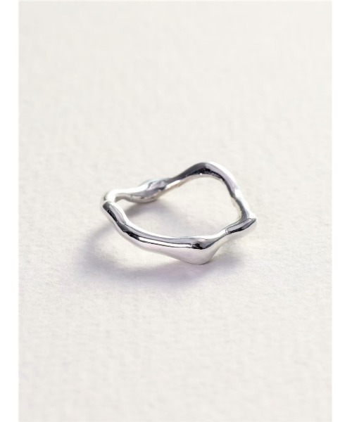 mou(モウ)の「【Na.moda】Surge glossy color ring(リング・レディース・シルバー/ゴールド・FREE)」の1枚目の写真