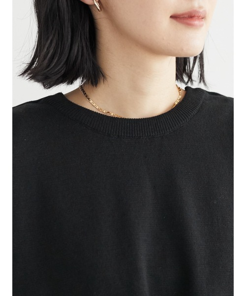 Green　Parks（グリーンパークス）の「SET2点 エプロン風ベスト+ブラウス＊（シャツ/ブラウス・レディース・ブラック/グリーン/モカ・FREE）」の10枚目の写真