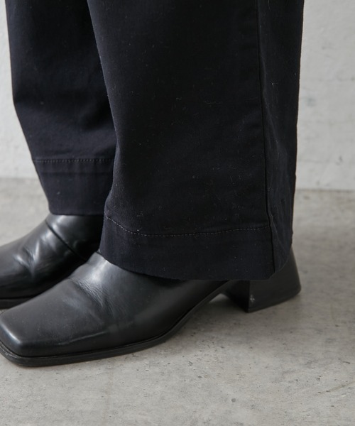 PUAL CE CIN（ピュアルセシン）の「JAPAN MADEストレッチストレートパンツ（その他パンツ・レディース・ブラック/ベージュ/カーキ/ライトベージュ・FREE）」の13枚目の写真