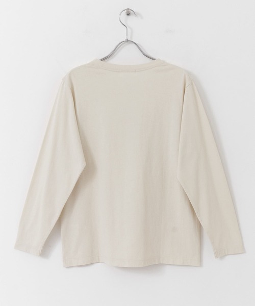 URBAN RESEARCH Sonny Label（アーバンリサーチサニーレーベル）の「ロゴプリントロングTシャツ（Tシャツ/カットソー・レディース・オフホワイト/スミクロ/ベージュ・FREE）」の15枚目の写真