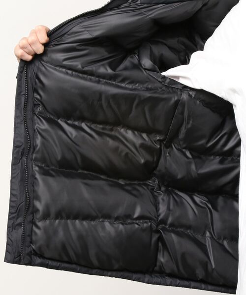 LOGOS（ロゴス）の「LOGOS/ロゴス FIBER DOWN JACKET HOODIE/ファイバーダウンジャケットパーカー（ダウンジャケット/コート・メンズ・ブラック/ベージュ/ブラウン/イエロー/グリーン・LL/M/L）」の7枚目の写真