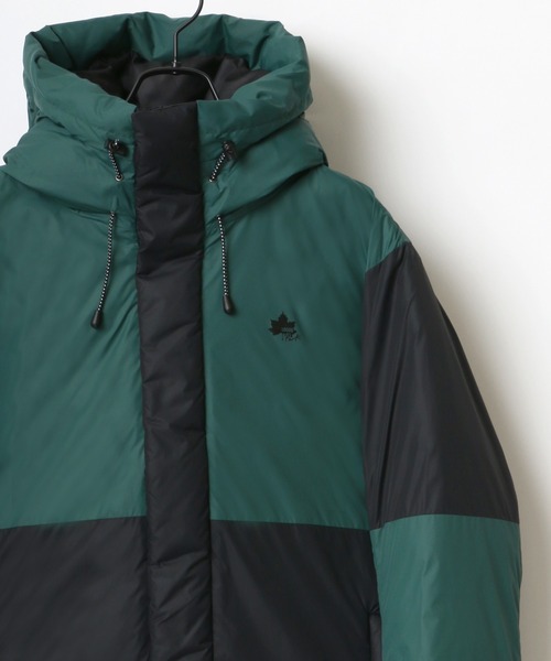 LOGOS（ロゴス）の「LOGOS/ロゴス FIBER DOWN JACKET HOODIE/ファイバーダウンジャケットパーカー（ダウンジャケット/コート・メンズ・ブラック/ベージュ/ブラウン/イエロー/グリーン・LL/M/L）」の4枚目の写真