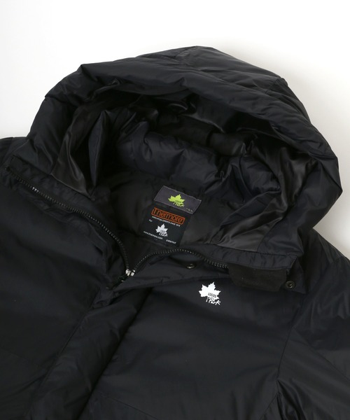 LOGOS（ロゴス）の「LOGOS/ロゴス FIBER DOWN JACKET HOODIE/ファイバーダウンジャケットパーカー（ダウンジャケット/コート・メンズ・ブラック/ベージュ/ブラウン/イエロー/グリーン・LL/M/L）」の18枚目の写真