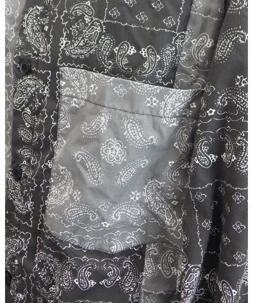 VIBGYOR（ヴィブジョー）の「【Re:one】-NINE NUTS-  Bandana switching L/S shirt(MA)（シャツ/ブラウス・メンズ・ブラック/ネイビー・FREE）」の14枚目の写真