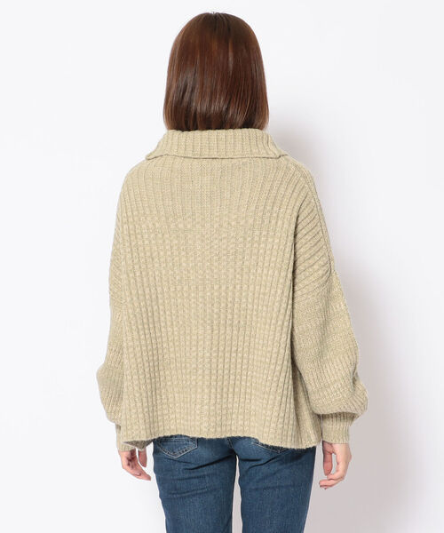 ottod'Ame(オットダム)の「ottod'Ame/オットダム/KNIT ZIP(カーディガン/ボレロ・レディース・ミント・SMALL)」の4枚目の写真