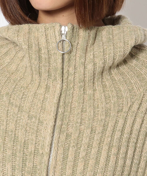 ottod'Ame(オットダム)の「ottod'Ame/オットダム/KNIT ZIP(カーディガン/ボレロ・レディース・ミント・SMALL)」の6枚目の写真