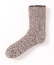 GLOBAL FORME CONCRETE（グローバルフォルムコンクリート）の「【SocksDEPO】プレミアシュークリーム糸使用あったかルームソックス（ソックス/靴下）」