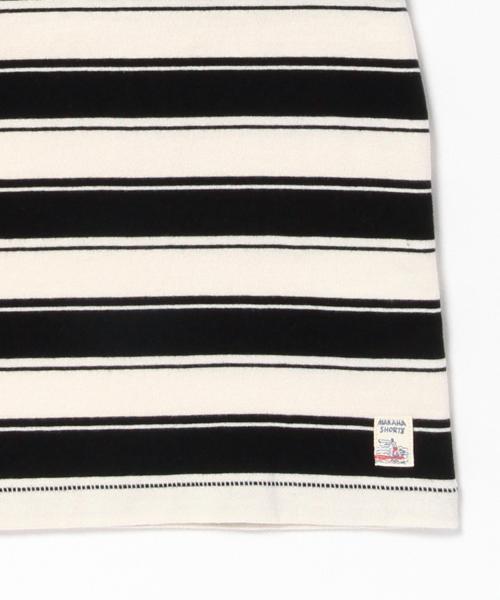 M.Nii（エムニーイ）の「M.Nii / Malibu Stripe-T（Tシャツ/カットソー・レディース・ブラック/レッド・ONE SIZE）」の8枚目の写真