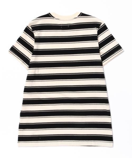 M.Nii（エムニーイ）の「M.Nii / Malibu Stripe-T（Tシャツ/カットソー・レディース・ブラック/レッド・ONE SIZE）」の14枚目の写真
