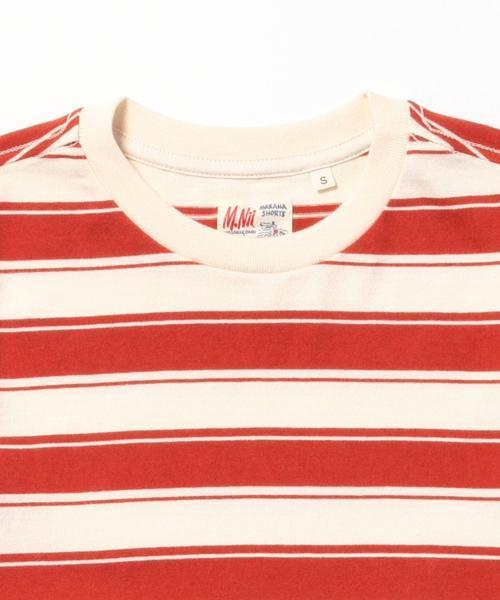 M.Nii（エムニーイ）の「M.Nii / Malibu Stripe-T（Tシャツ/カットソー・レディース・ブラック/レッド・ONE SIZE）」の17枚目の写真