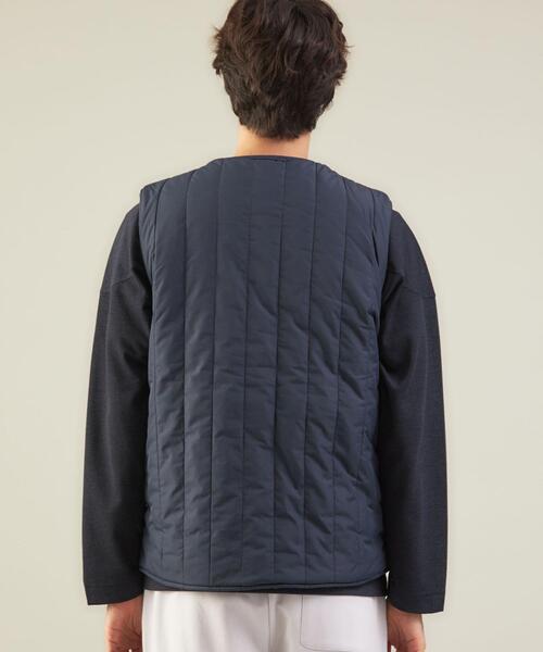 green label relaxing（グリーンレーベルリラクシング）の「＜GLR/ lab＞リバーシブル ベスト（ベスト・メンズ・ベージュ/ネイビー・S/M/L/XL）」の7枚目の写真