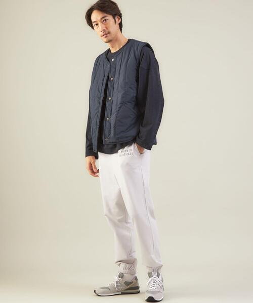 green label relaxing（グリーンレーベルリラクシング）の「＜GLR/ lab＞リバーシブル ベスト（ベスト・メンズ・ベージュ/ネイビー・S/M/L/XL）」の22枚目の写真