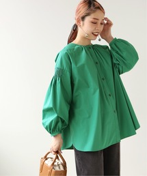 Simplicite | 2WAYシャーリング チュニックシャツ(シャツ/ブラウス)