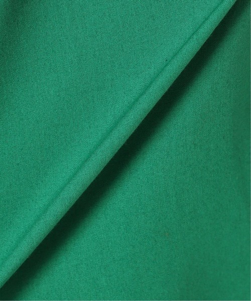 Simplicite（サンプリシテ）の「2WAYシャーリングチュニックシャツ◆（シャツ/ブラウス・レディース・ブラック/グリーン・FREE）」の7枚目の写真