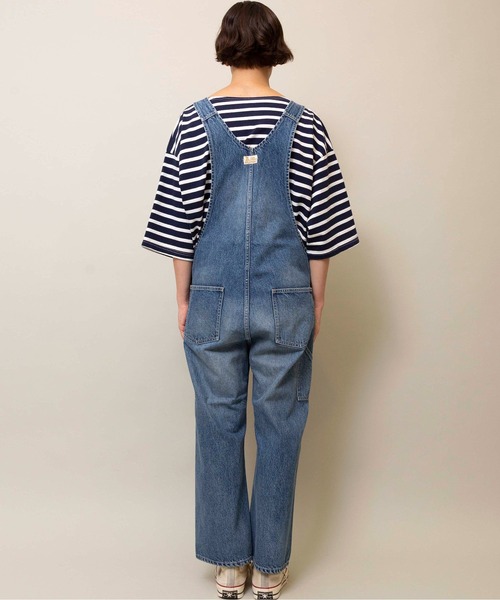 Attick by Johnbull（アティックバイジョンブル）の「【Attick by Johnbull】オーバーオール（サロペット/オーバーオール・レディース・インディゴブルー・SMALL）」の5枚目の写真