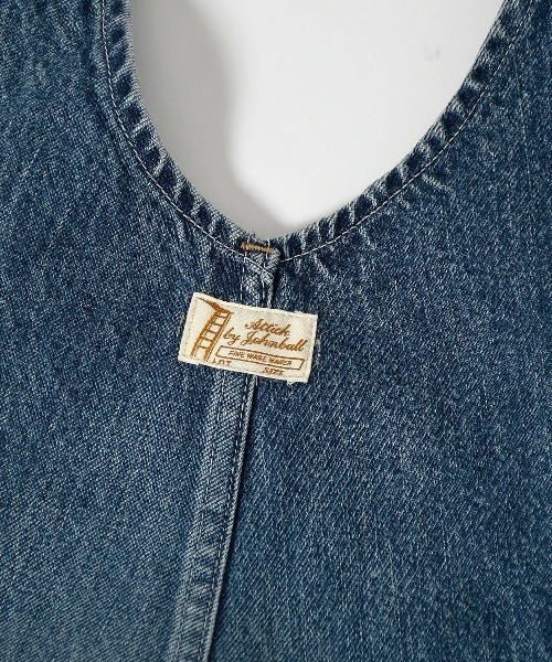 Attick by Johnbull（アティックバイジョンブル）の「【Attick by Johnbull】オーバーオール（サロペット/オーバーオール・レディース・インディゴブルー・SMALL）」の11枚目の写真
