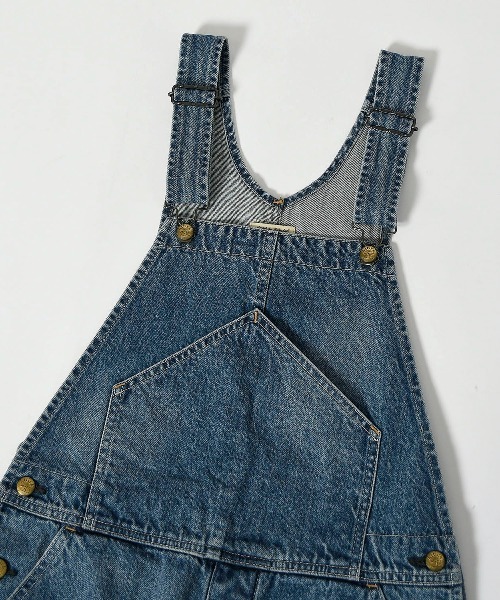 Attick by Johnbull（アティックバイジョンブル）の「【Attick by Johnbull】オーバーオール（サロペット/オーバーオール・レディース・インディゴブルー・SMALL）」の8枚目の写真