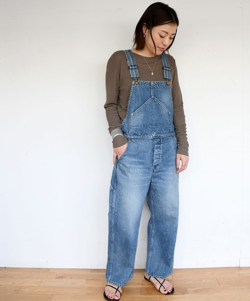 Attick by Johnbull（アティックバイジョンブル）の「【Attick by Johnbull】オーバーオール（サロペット/オーバーオール・レディース・インディゴブルー・SMALL）」の19枚目の写真