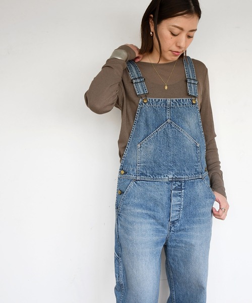 Attick by Johnbull（アティックバイジョンブル）の「【Attick by Johnbull】オーバーオール（サロペット/オーバーオール・レディース・インディゴブルー・SMALL）」の18枚目の写真