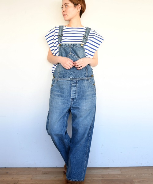Attick by Johnbull（アティックバイジョンブル）の「【Attick by Johnbull】オーバーオール（サロペット/オーバーオール・レディース・インディゴブルー・SMALL）」の17枚目の写真