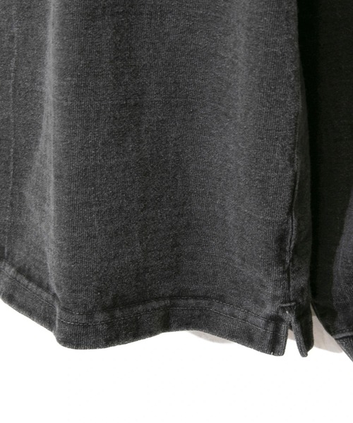 Good On（グッドオン）の「Good On/グッドオン　L/S HEAVY CREW TEE（Tシャツ/カットソー・メンズ・ホワイト/ワイン/ブルー系その他/ブラック・MEDIUM/X-LARGE/LARGE）」の9枚目の写真